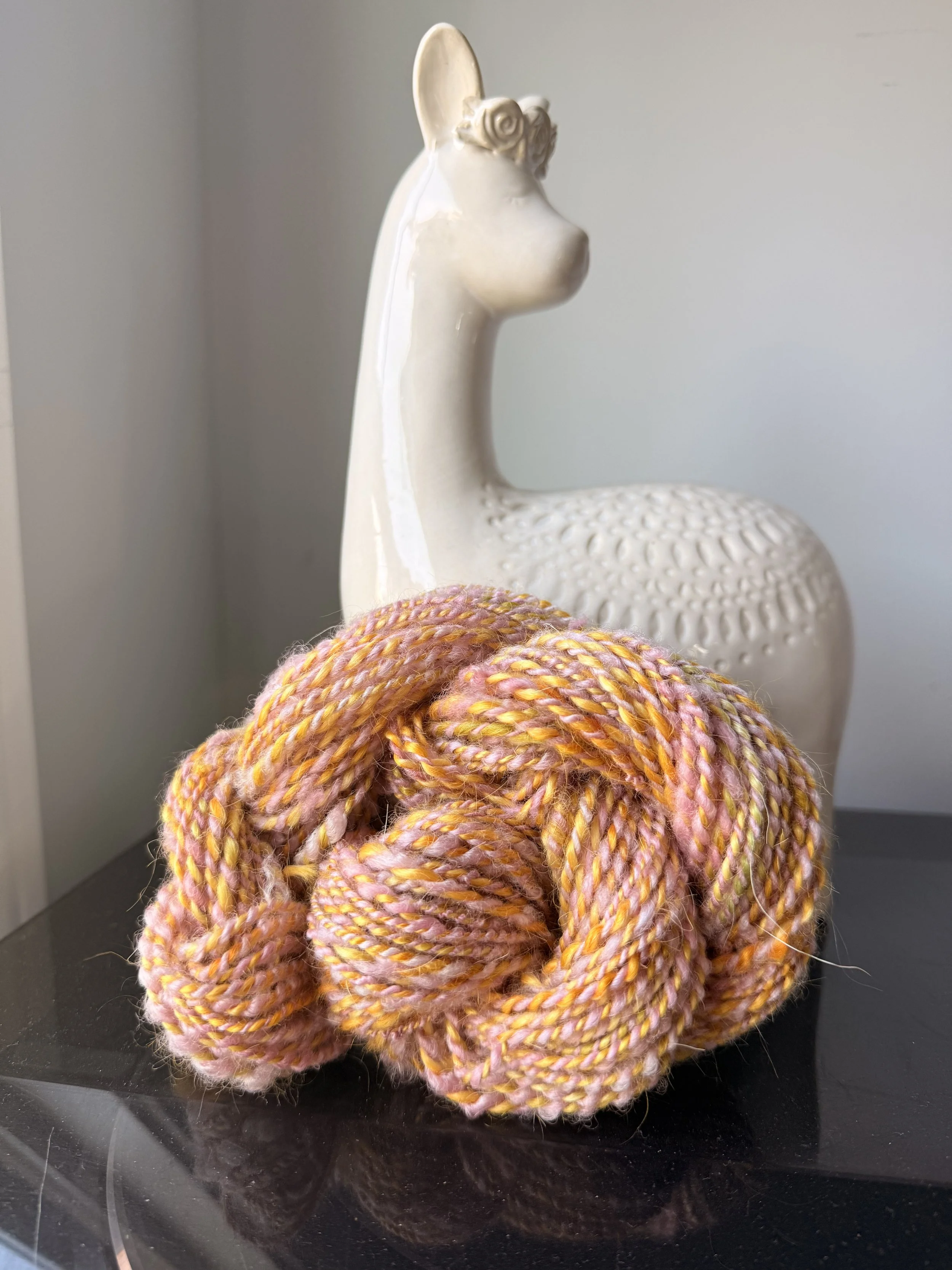 how to spin textured yarn