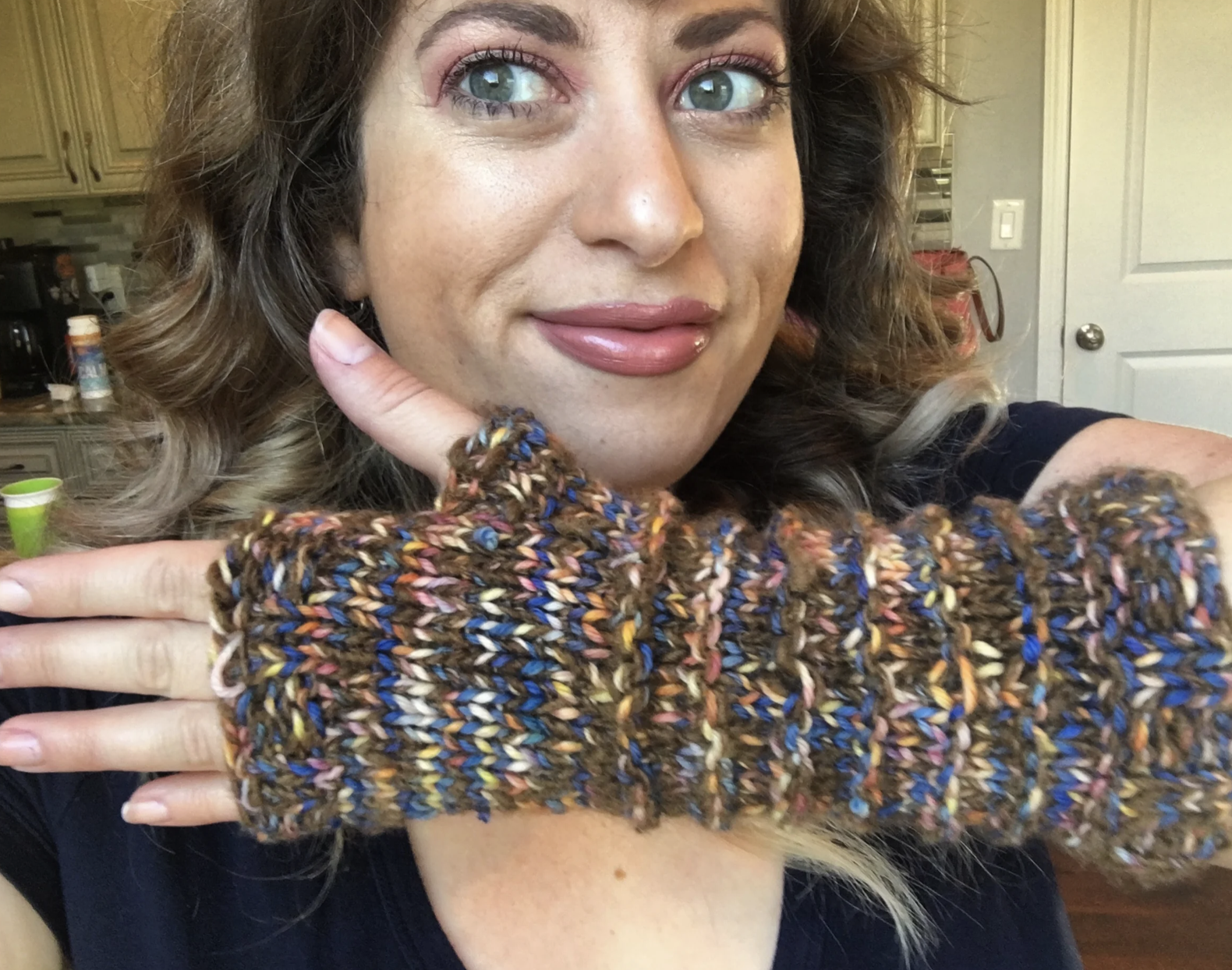 hand spun yarn gloves free pattern
