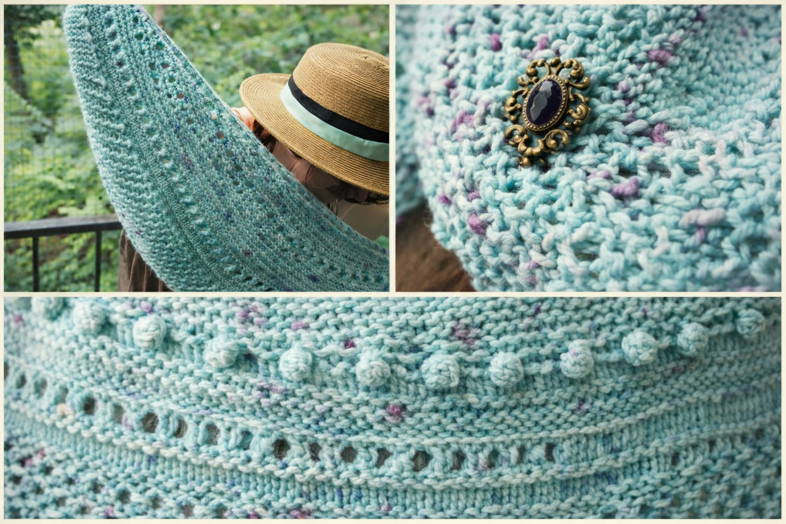 free worsted weight shawl knitting pattern