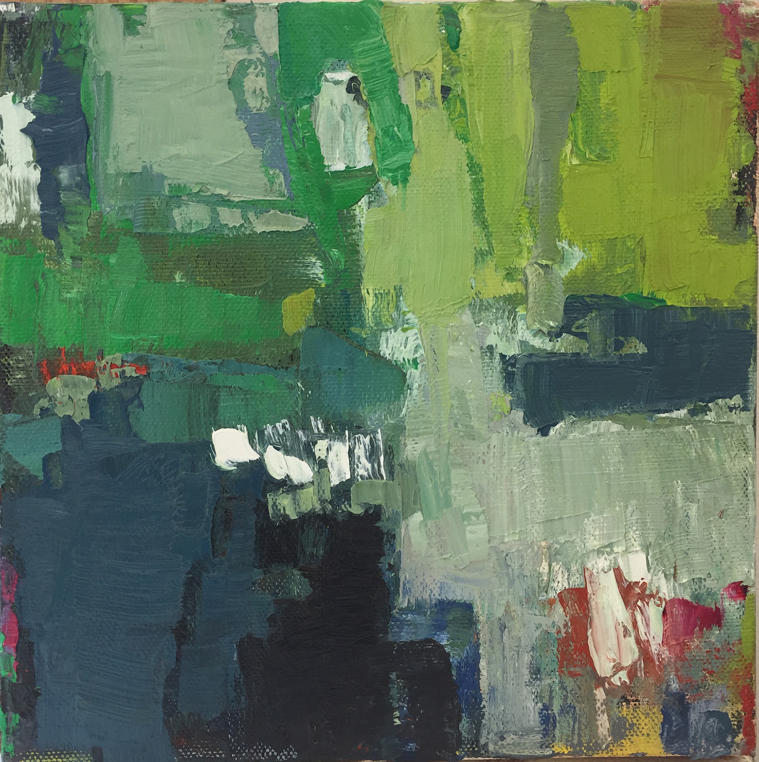 Afternoon, Oil on canvas, 8"x10" SOLD