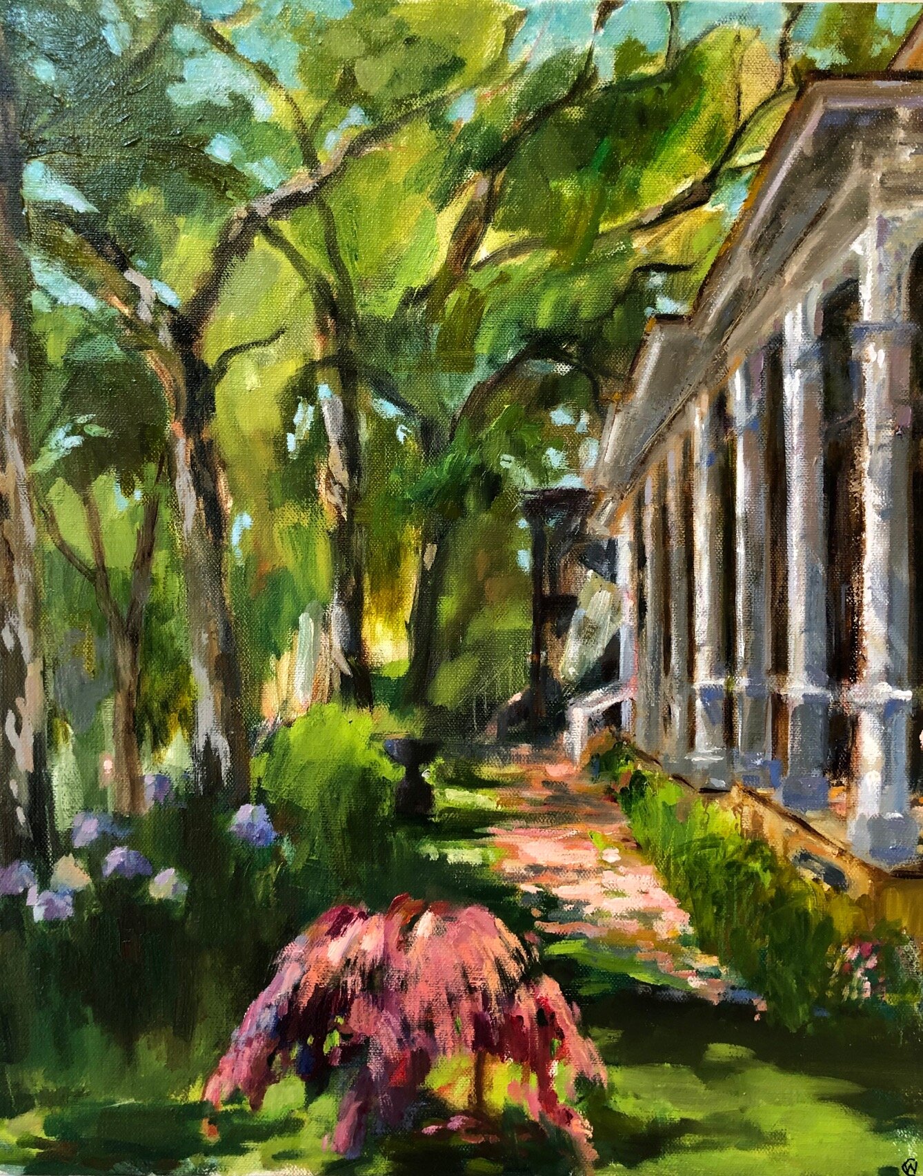 Main Stay, Oil on canvas, 16"x20" SOLD