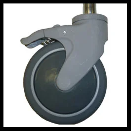 5" Plastic Fixed Caster