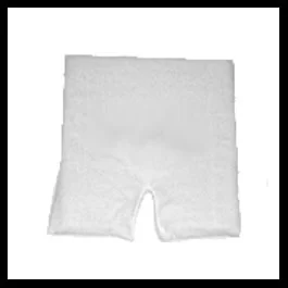 White Terry Seat Cover