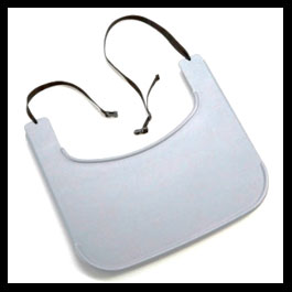 ABS Tray with Strap Grey Black