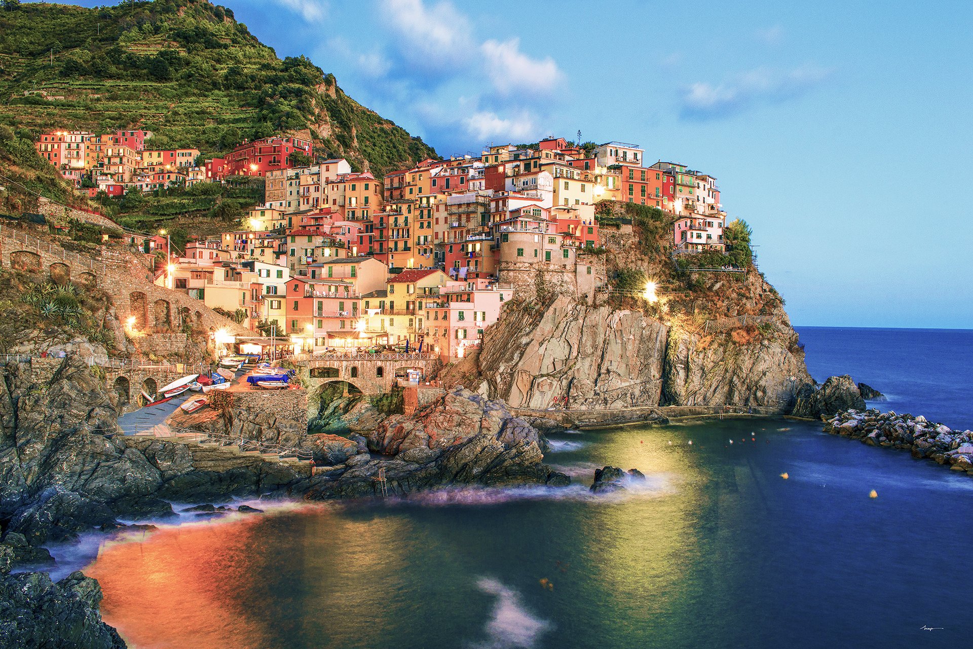 Sunset Manarola