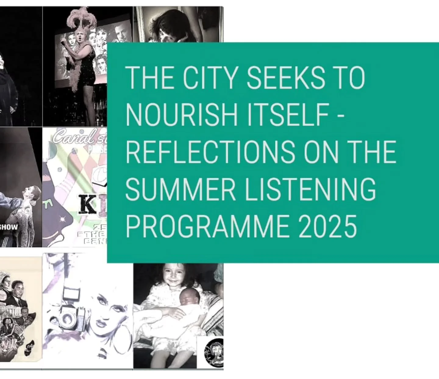 To complete our Summer Listening 2025, we have a reflection written by our Programme Development Lead @glasgae_sky.

Bringing together several findings from our Listeners last year plus his own listening of the early journeys of theatre makers at @gm