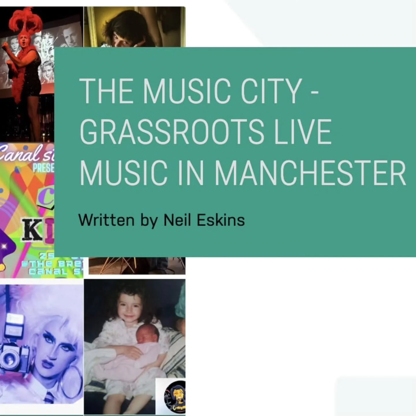 More Friday reading hot off the press about the experience of artists on the ground in Manchester!

This week, we have @neilesk telling us about what's been happening this summer in the grassroots music scene in 'The Music City' 

Link in bio