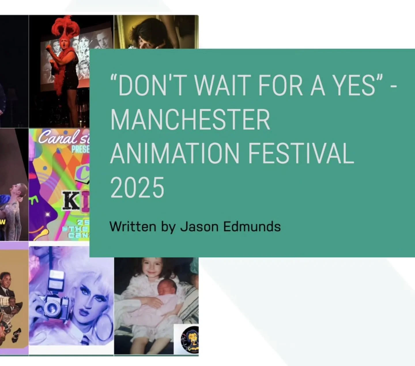 Welcome back for another listening blog post! This time, we sent local animator @jasonedmunds to the Manchester Animation Festival @mcranimation!

Attending talks, screenings and networking events he gives his thoughts on growing as an animator in th