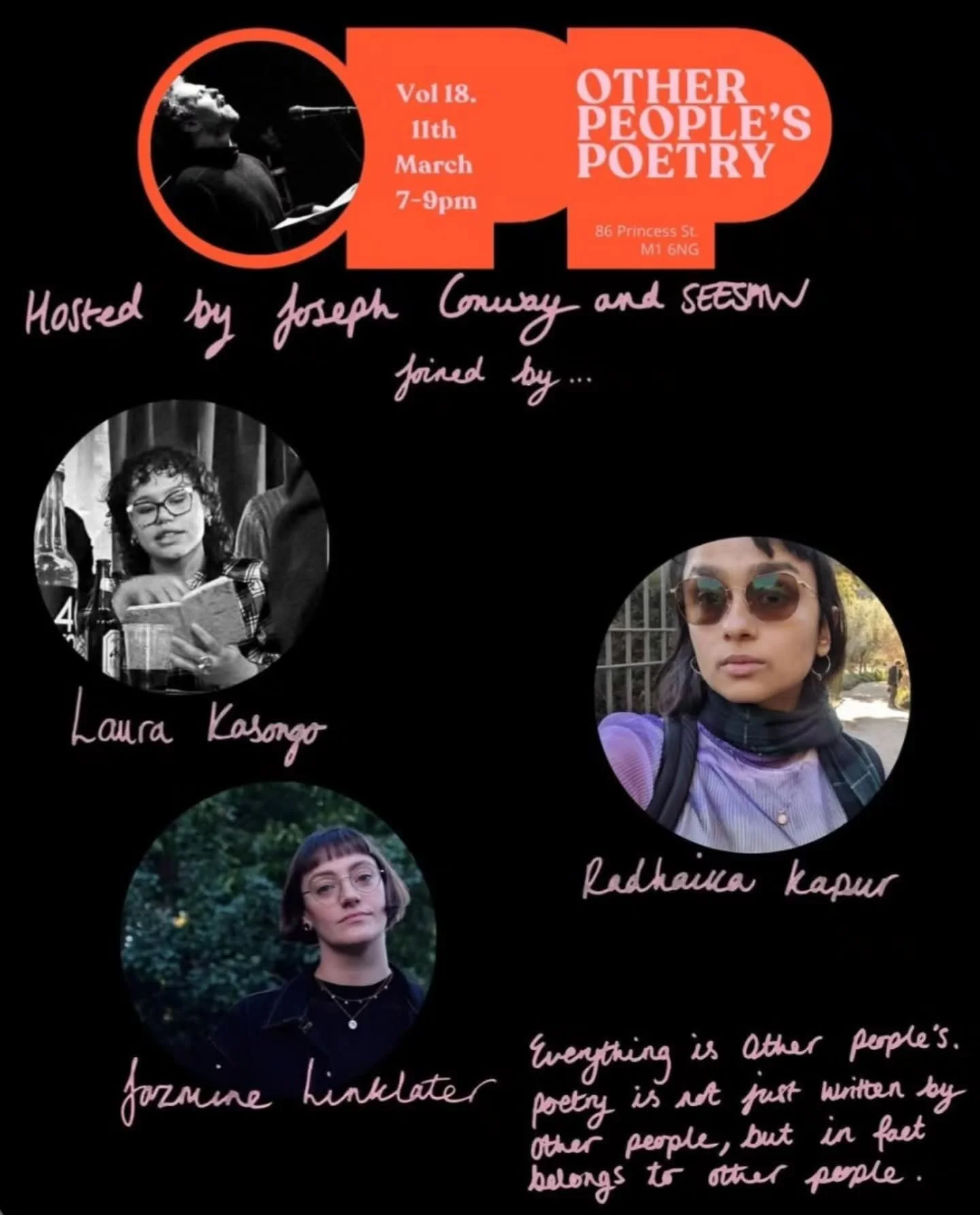 We did some Listening at @other_peoplespoetry hosted at @seesawspace this week. 

"Each poet sharing 4 poems by others and 1 of their own. A range of experience in the room, though one poet said they hadn&rsquo;t read their work out loud in over