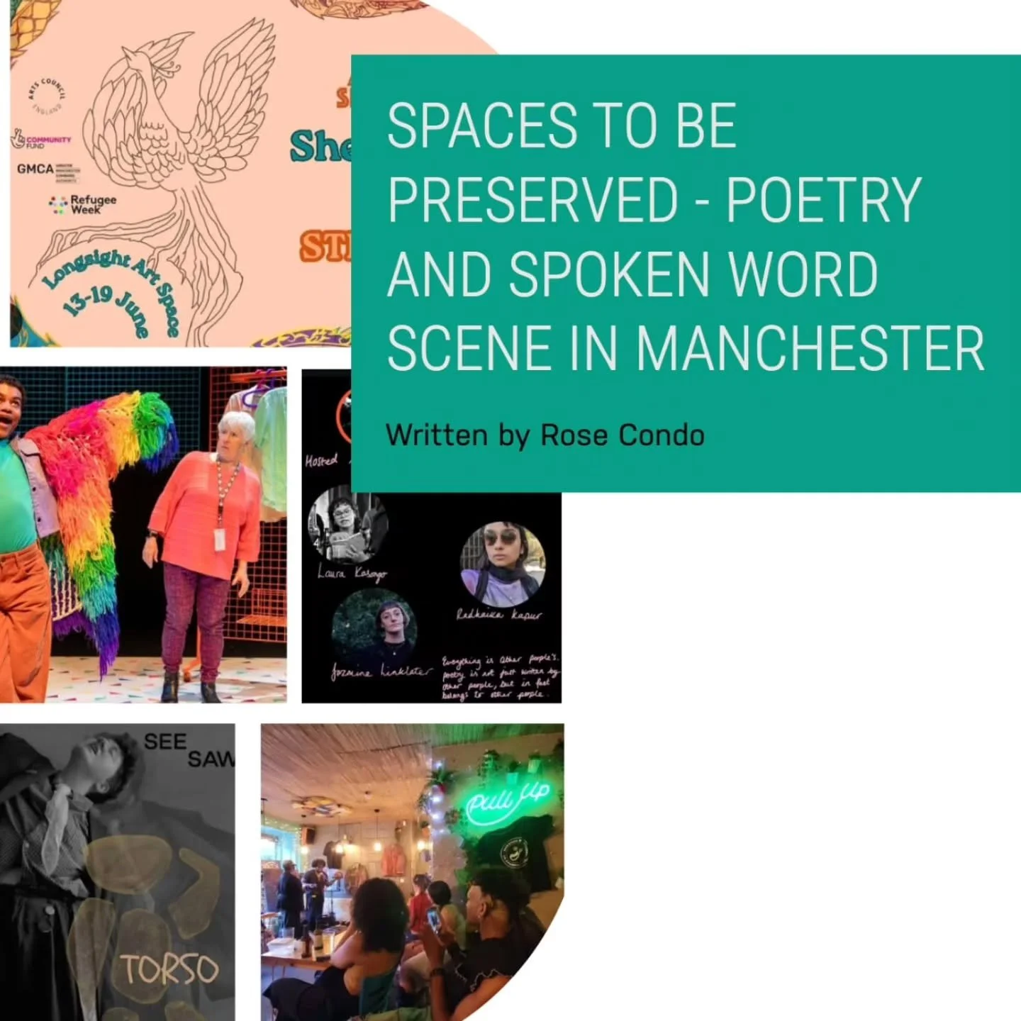 Our Listening Programme is officially back for 2026 with 'Spaces to be Preserved' by @rosecondo! Rose has been attending many old and new open mic poetry spaces across June!

In case you didn't know, our Listeners have been getting out and about acro