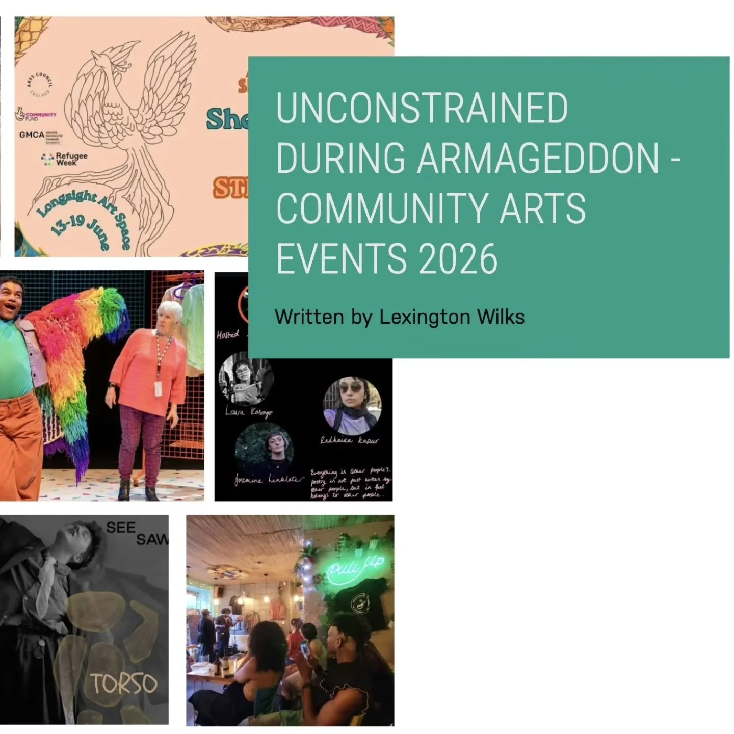 &ldquo;There is a collaborative spirit to the Greater Manchester area. Creative organisations here nourish and represent the communities and demographics they exist within, prioritising the grassroots approach to harnessing the arts.&rdquo;

Next up 