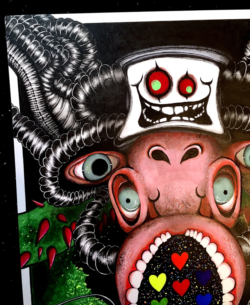 Omega Flowey (Undertale) - 9"x12" Original Illustration — Jamie Primack