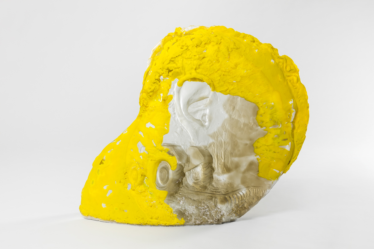 Diego Perrone, Untitled, 2016 Glass casting Photo_ Andrea Rossetti Courtesy the artist and Casey Kaplan, New York