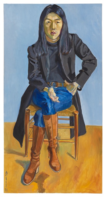 Alice Neel, Ron Kajiwara, © The Estate of Alice Neel. Courtesy David Zwirner, New York/London, Victoria Miro, London, and Xavier Hufkens, Brussels.