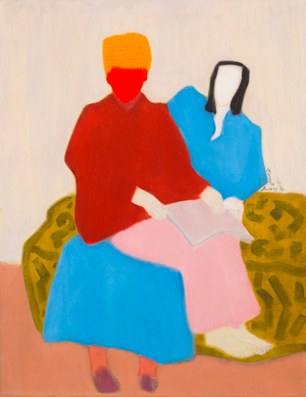 Milton Avery Mother’s Boy, 1944 oil on canvas Courtesy of Michael Rosenfeld Gallery LLC, New York