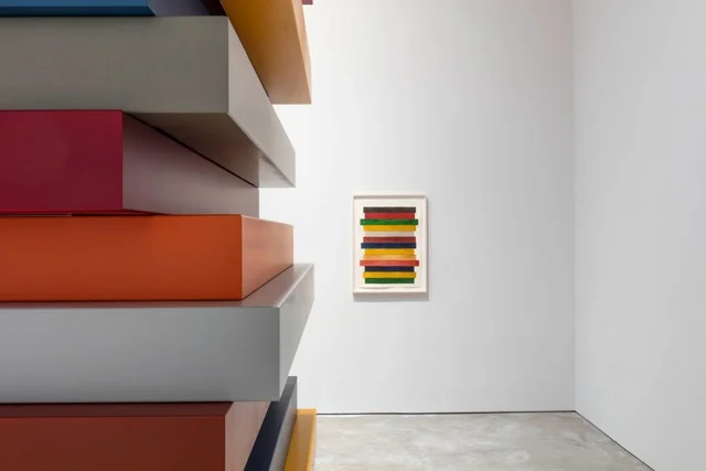 Sean Scully, Wall of Light Cubed at Cheim Read Courtesy the artist and Cheim and Read