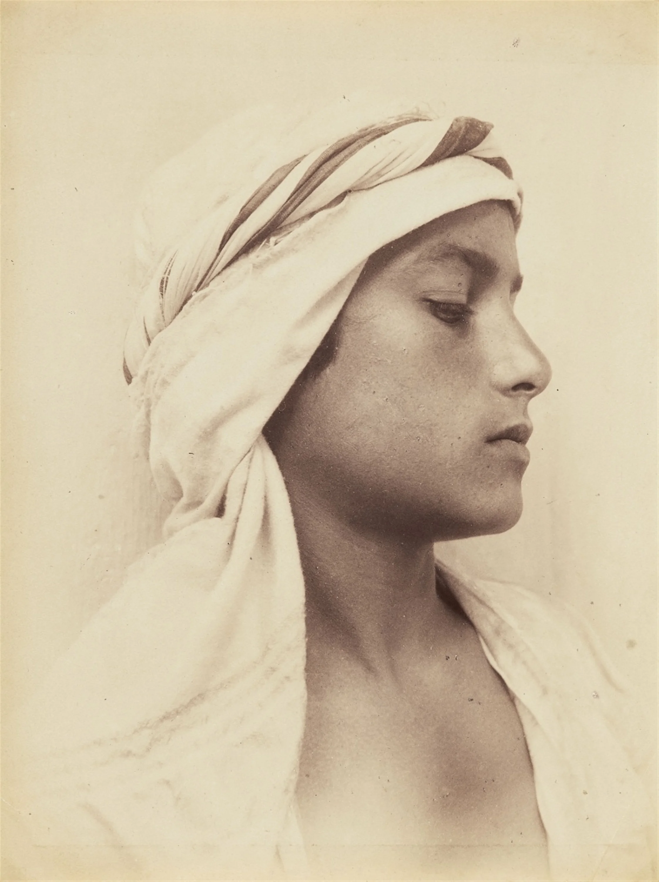 Wilhelm von Gloeden (1856-1931) Achmed 1895 Albumen print, printed 1909 8.7 x 6.6 in. (22.1 x 16.8 cm.)