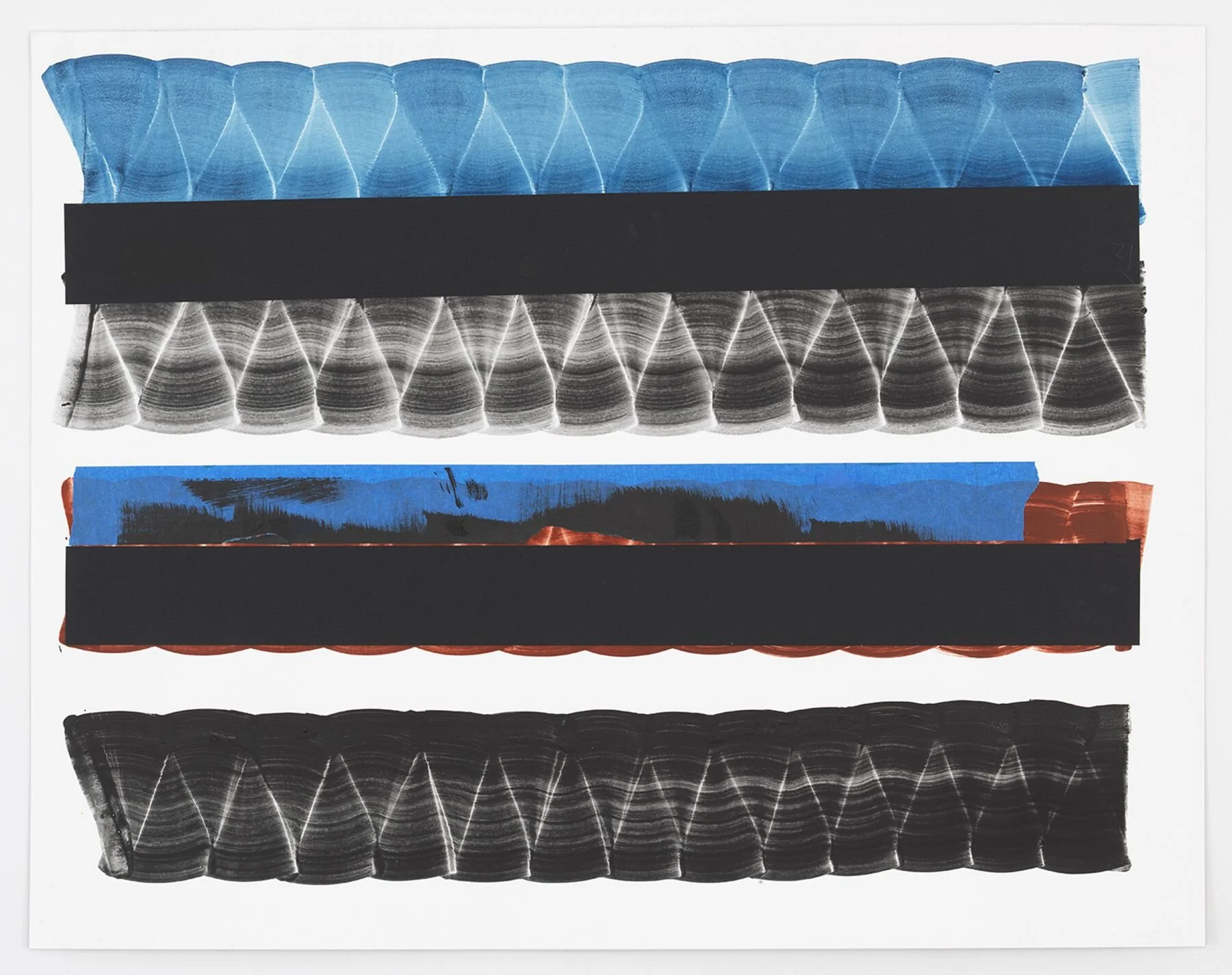 Juan Uslé Notes on SQR, 2020 Mixed media on paper 22 x 28 inches (56 x 71 cm) (GL14628)