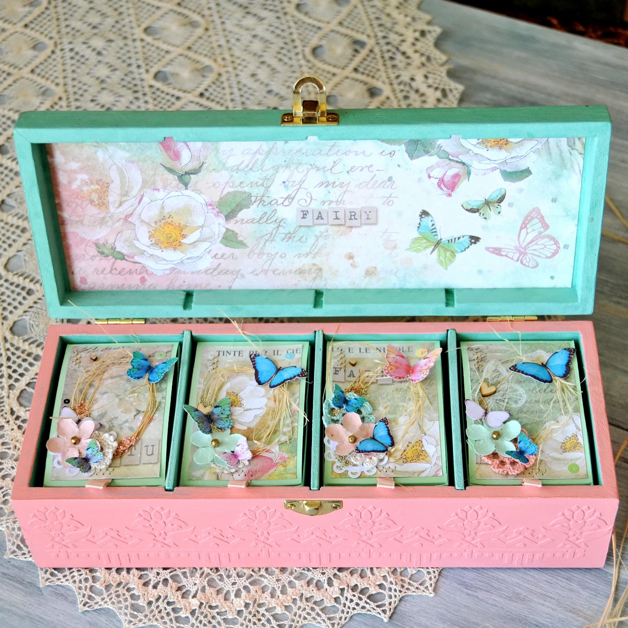 little girl keepsake box