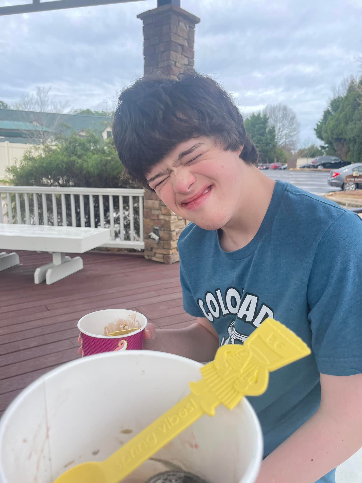 Happy International Down Syndrome Day!!
We love this kiddo and celebrating his birthday this week!! #internationaldownsyndromeday #cobblestonetherapygroup #Menchies