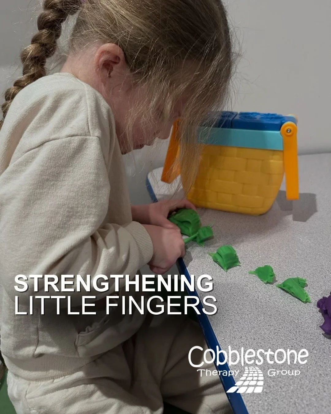 Struggling with buttons, crayons, or using utensils?

Occupational therapy can help toddlers and young children strengthen fine motor skills needed for independence at home and school. Small hands deserve big support.

We love helping kids build conf