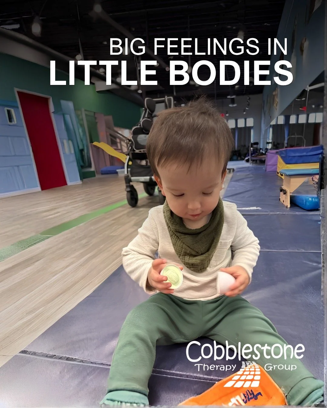 Big feelings in little bodies are real.

Occupational therapy helps children develop tools for emotional regulation and sensory processing so they can feel more comfortable and confident throughout their day.

#SensoryProcessing #EmotionalRegulation 