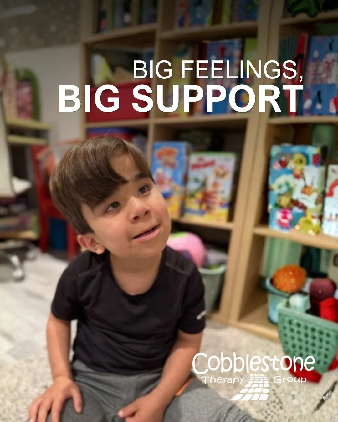 Big feelings need the right tools.

Our occupational therapy services help children improve sensory processing and emotional regulation for success at home and in daily routines.

Support is available right here in Roswell.

#SensoryProcessing #Emoti