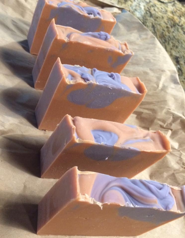 Orange Lavender Vanilla Goat Milk Soap