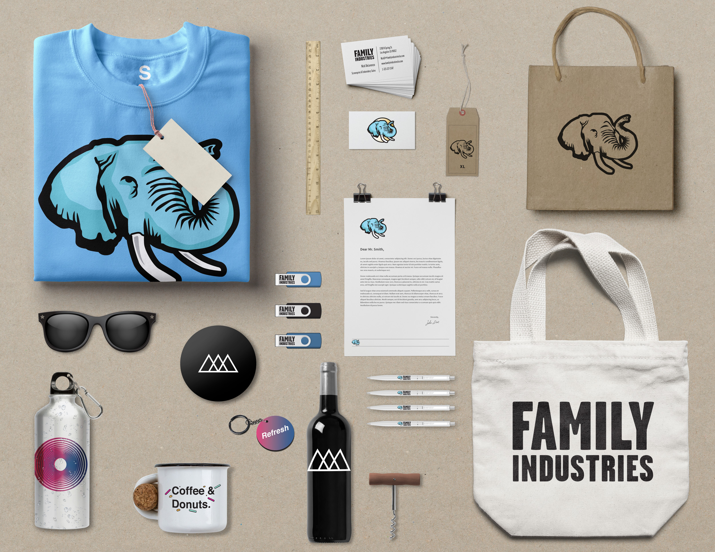 FAMILY INDUSTRIES — Promotional Items