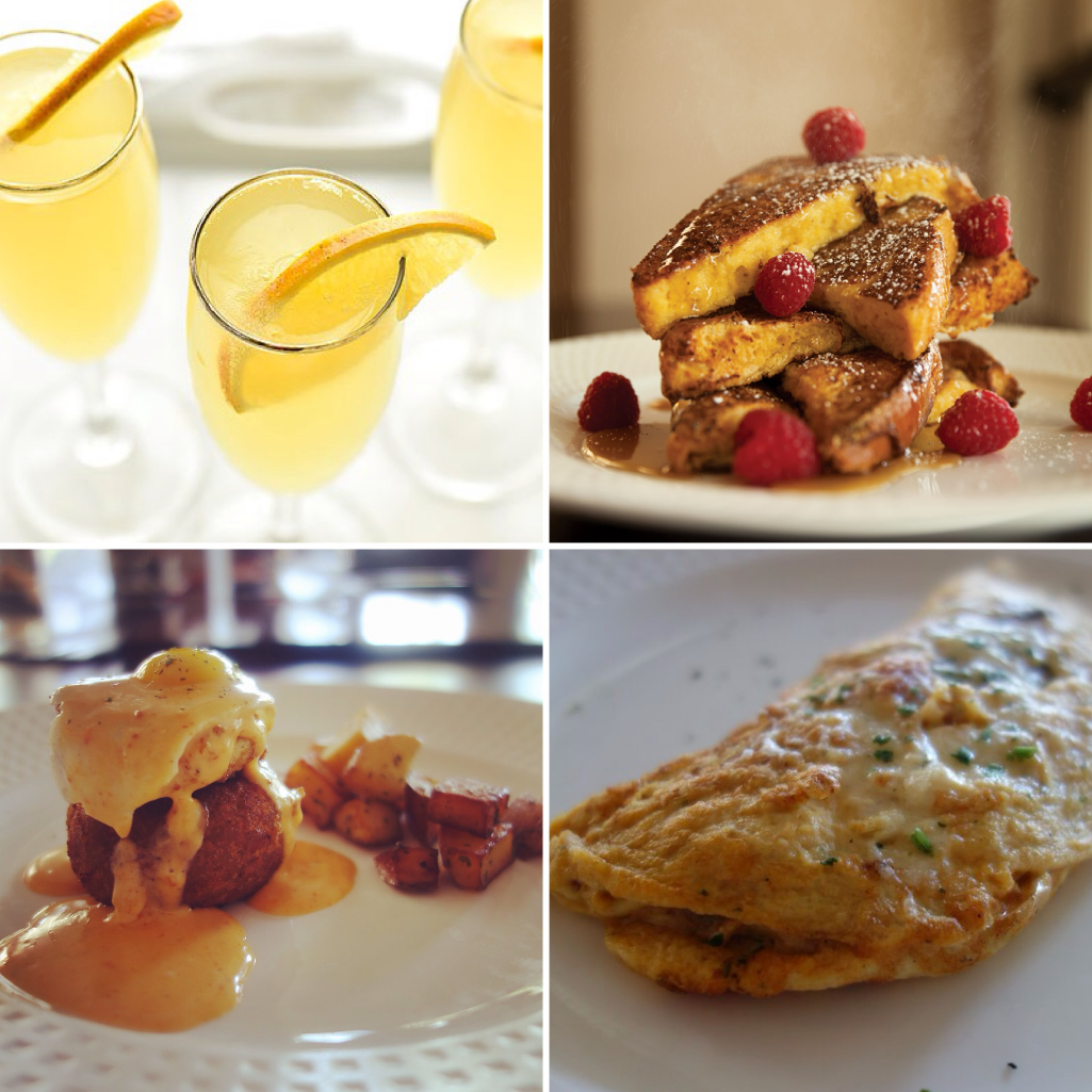 3-course special brunch menu w/ unlimited mimosas