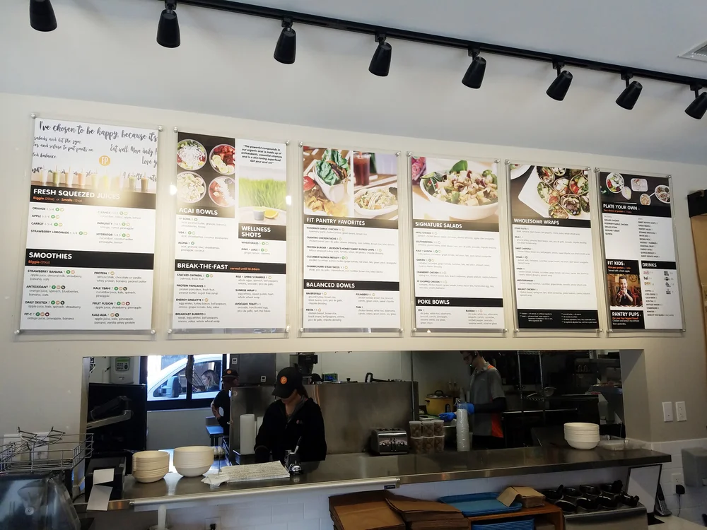 Menu Board Design