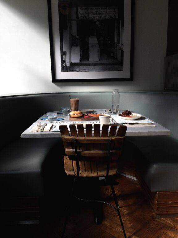 Russ & Daughters Cafe table.JPG