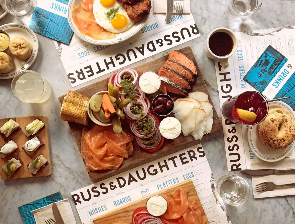 About Russ & Daughters best breakfast New York 