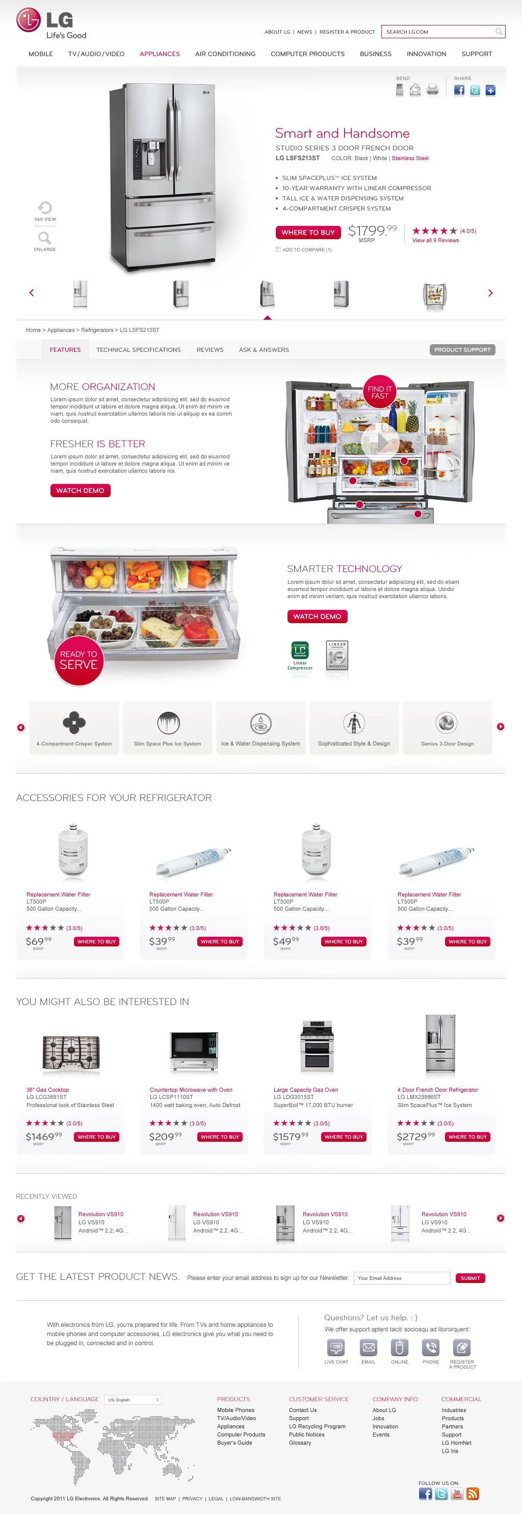 Product Detail Page