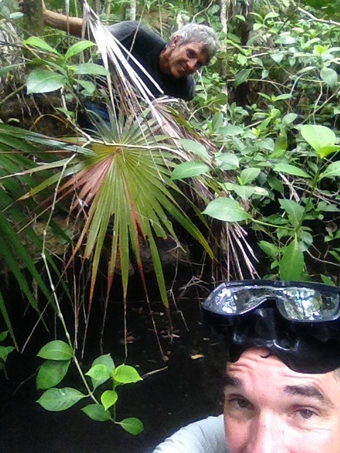 Finding Cenote Marina with Pepe Sanchez 2013