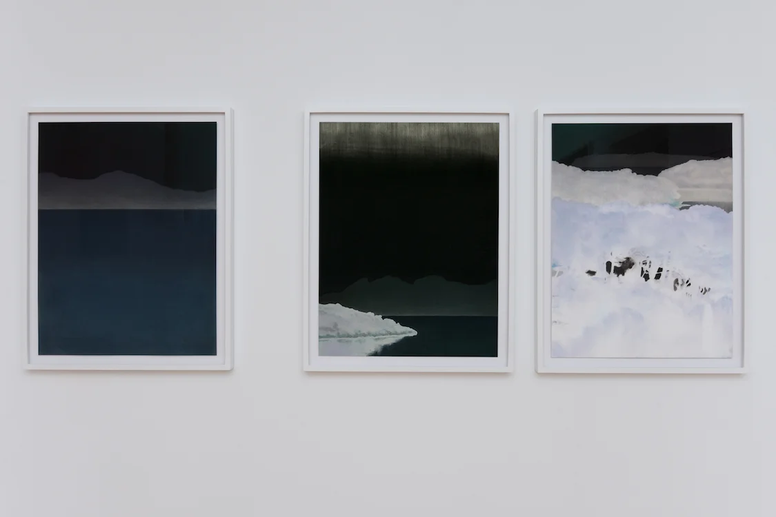 La Isla XII, VII & VIII , 2015, pastel on paper, 84 x 65 cm ea.