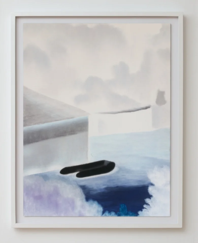 La Isla IX, 2015, Pastel on paper, 84 x 65 cm