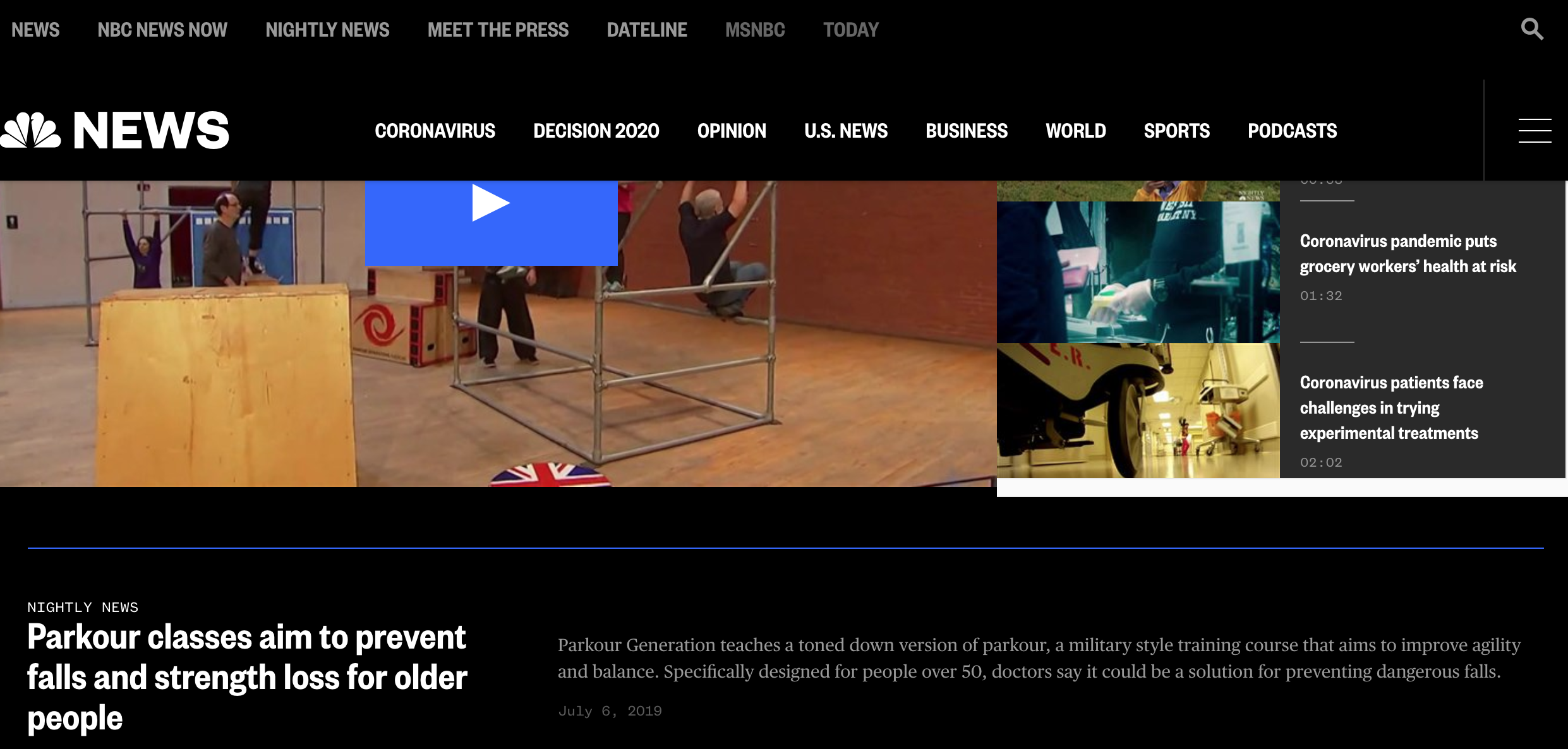 NBC Video - Jul 2019