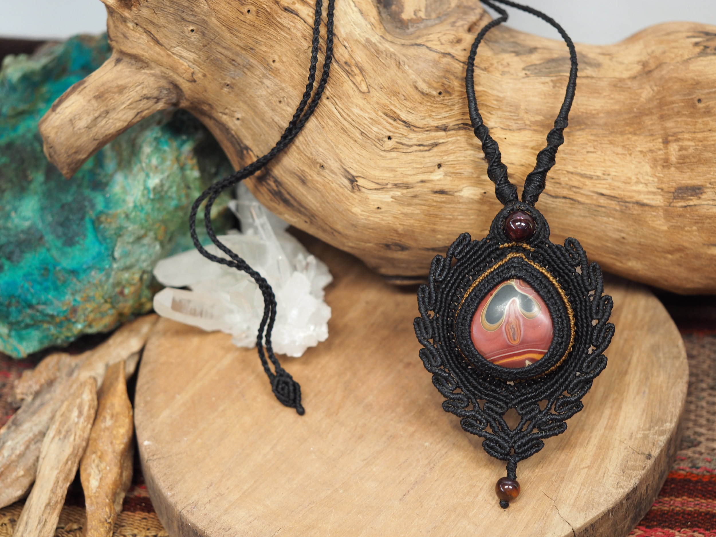 Colca Tacana · Macrame Necklace — I T A Y A · A R T E