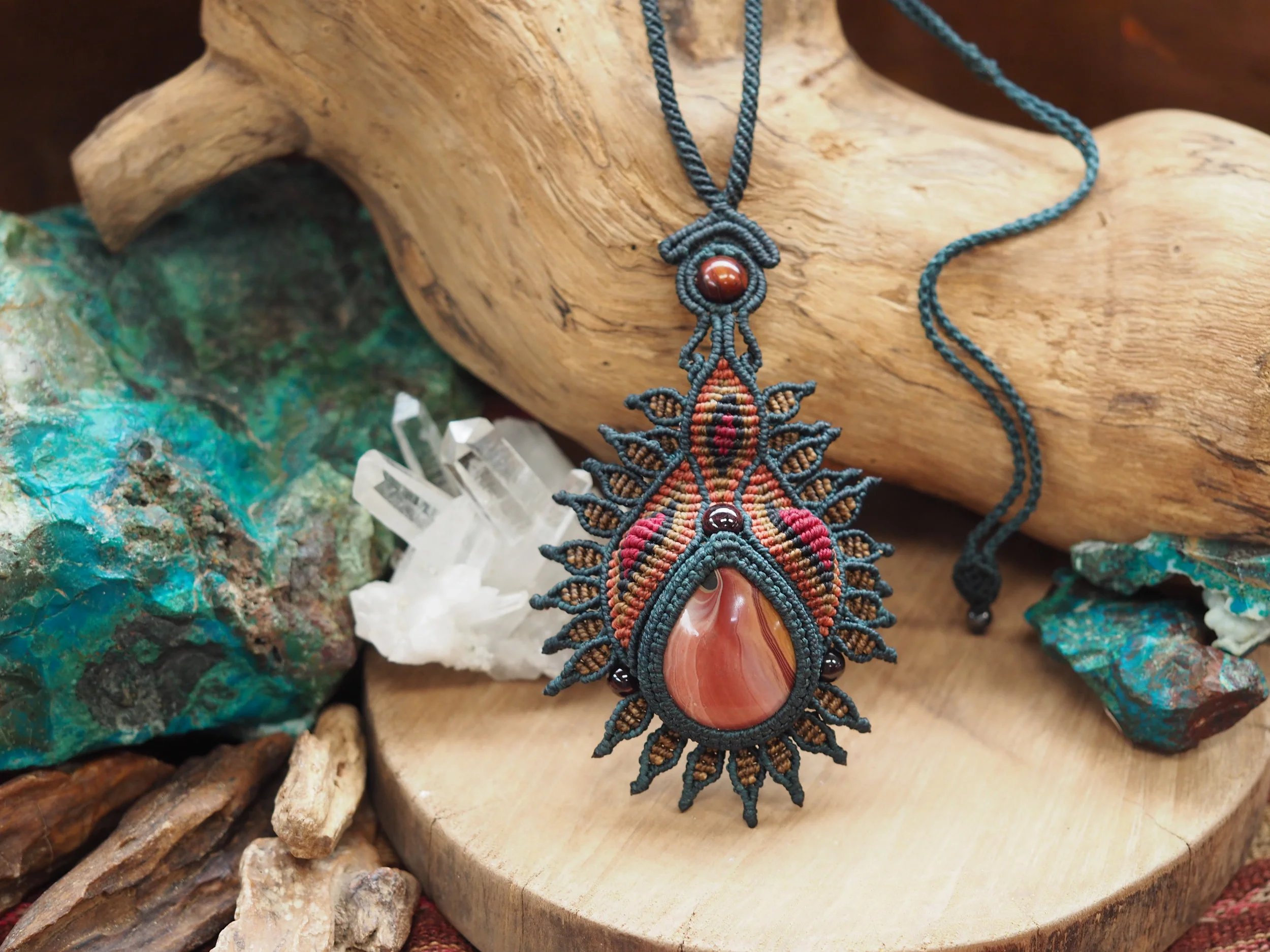 Colca Tacana SACHA SISA · Macrame Necklace