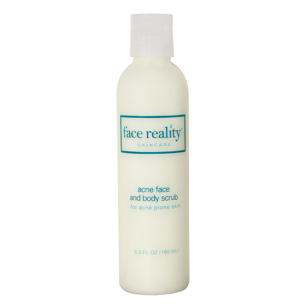 Face Reality Acne Face and Body Scrub  6oz