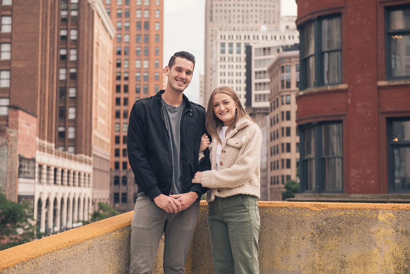   First dance moment at a Detroit wedding, captured by a Detroit wedding photographer.  