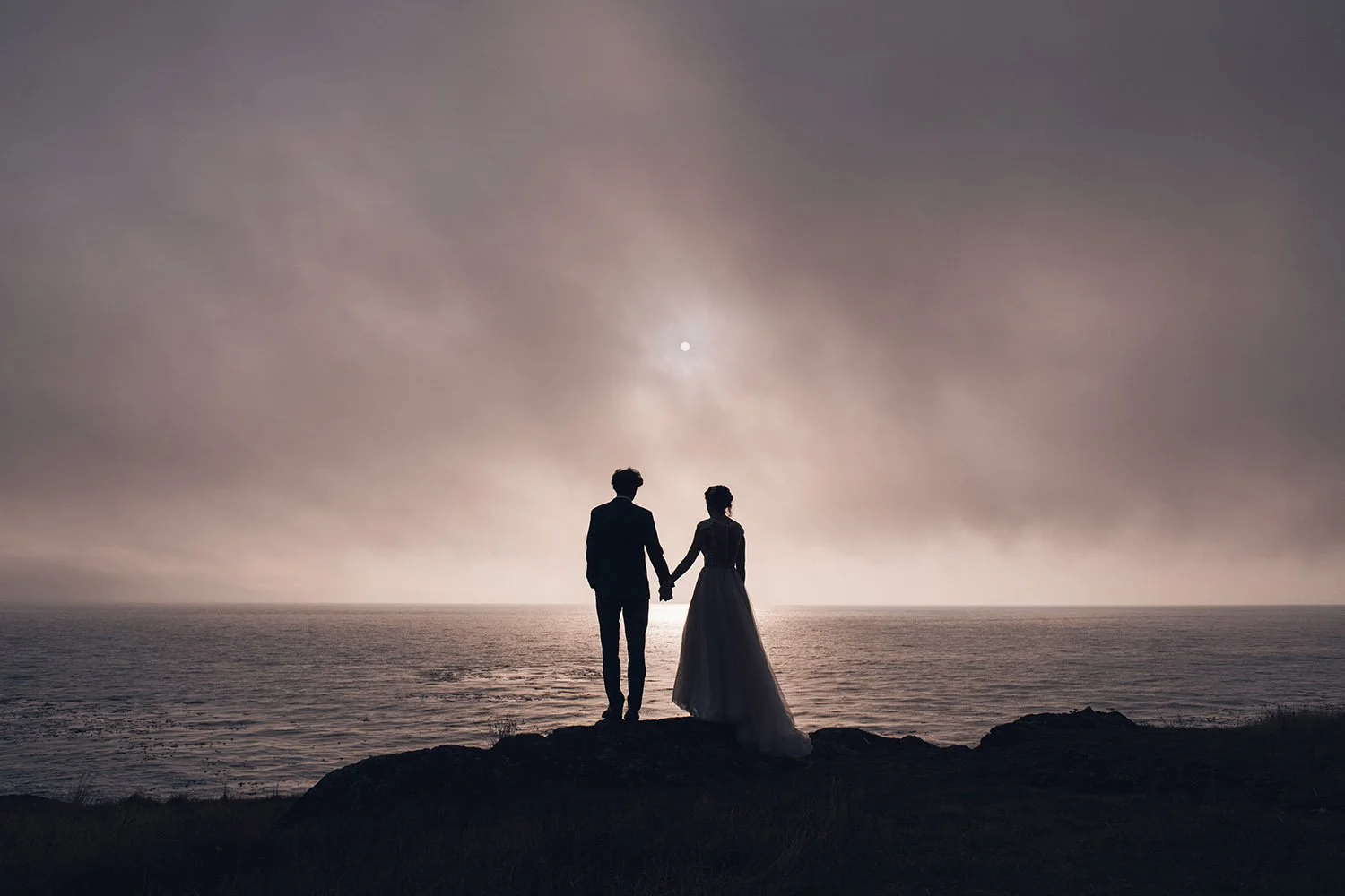   Romantic wedding image taken in Detroit by a Detroit wedding photographer.  