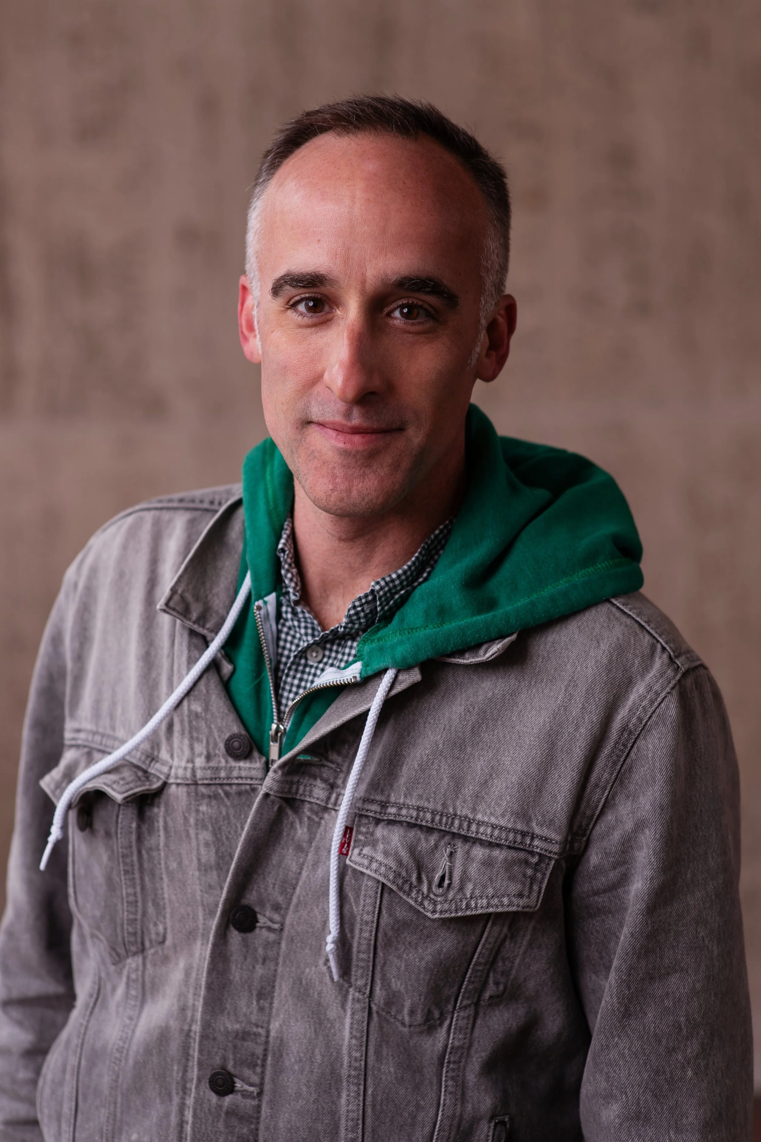   On-location professional headshot photographed in Detroit by a Detroit-based headshot photographer.  