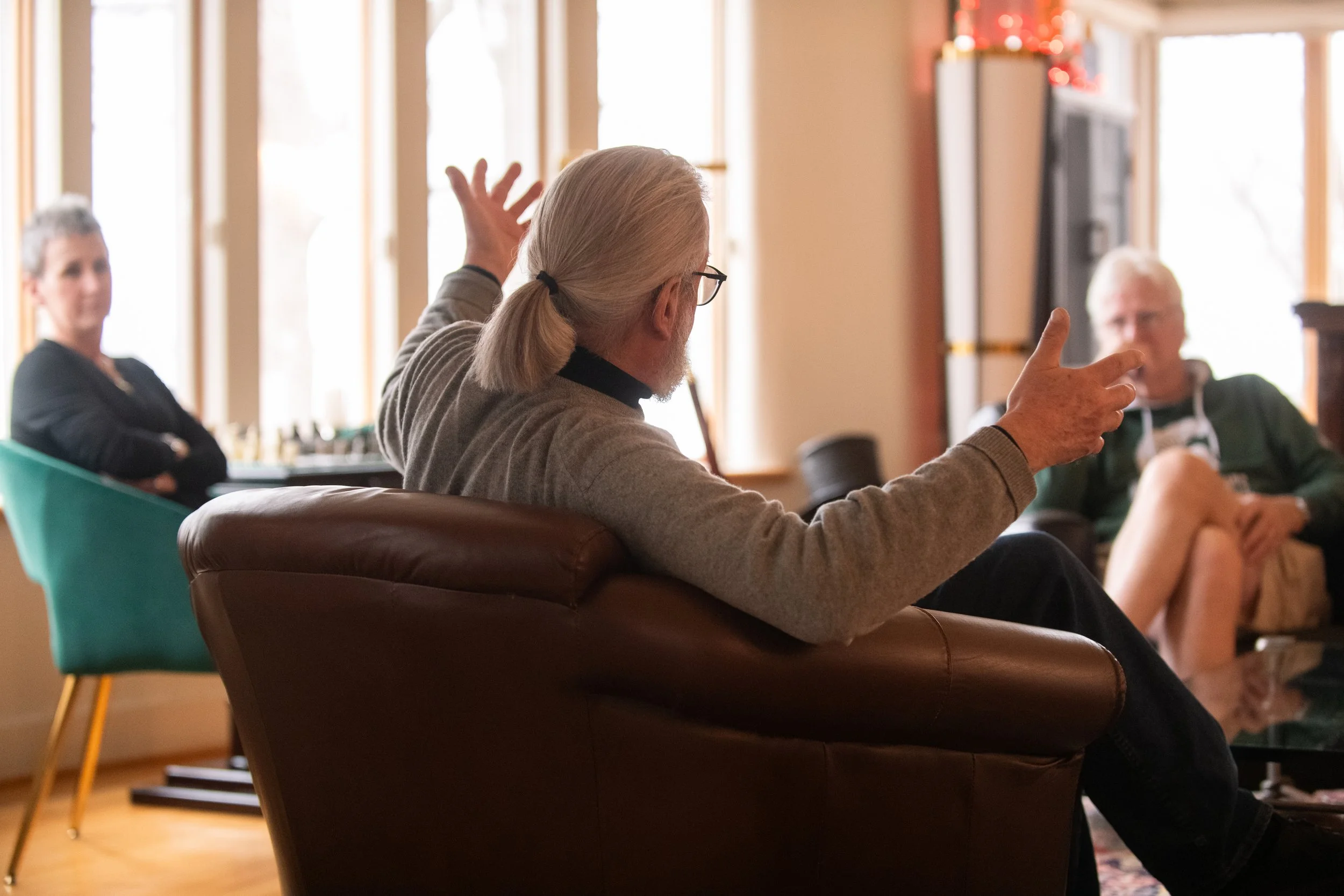   Published editorial image from Detroit showing candid moments within the city.  