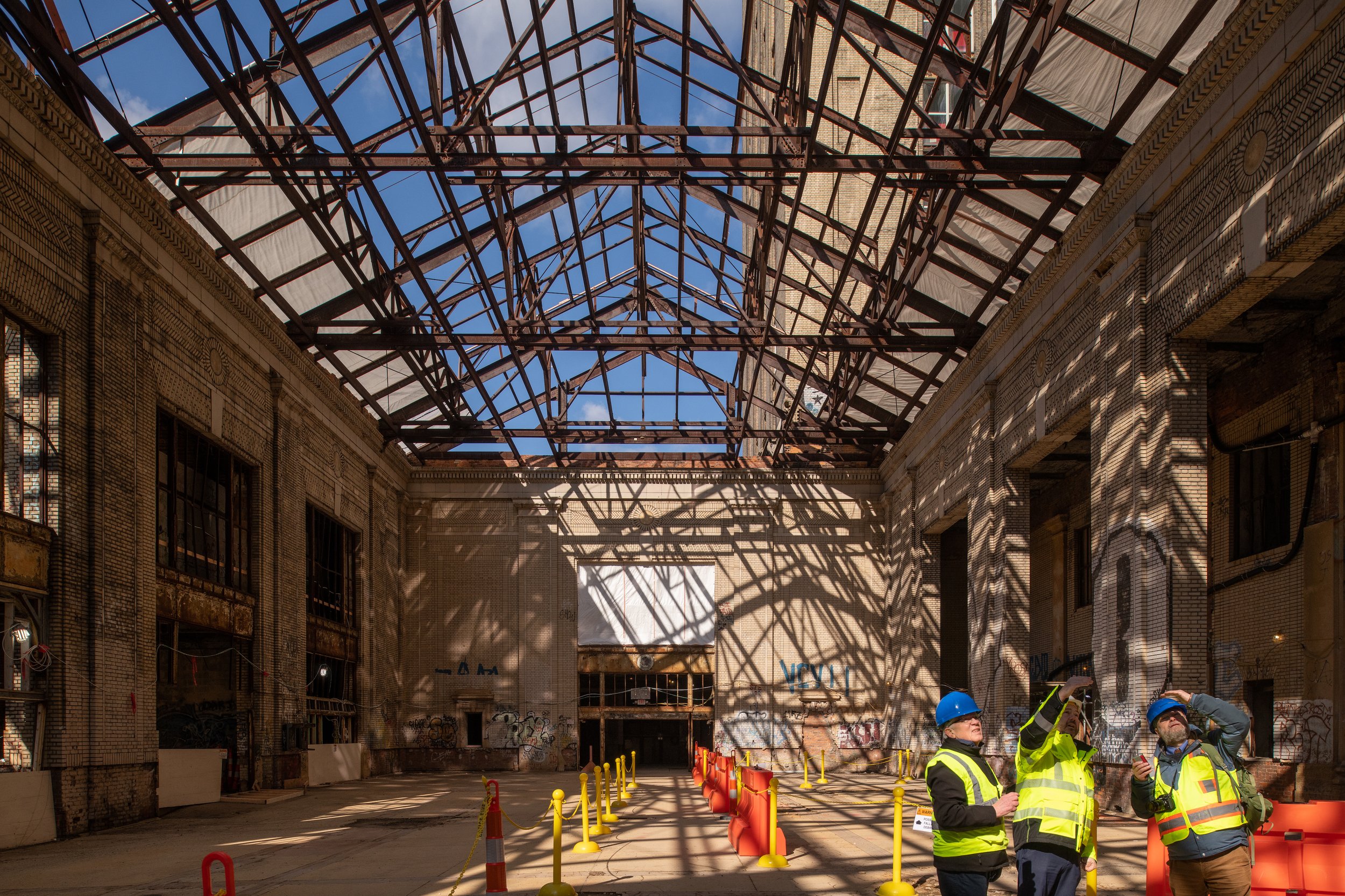   Detroit-based editorial image published to visually represent a local narrative.  