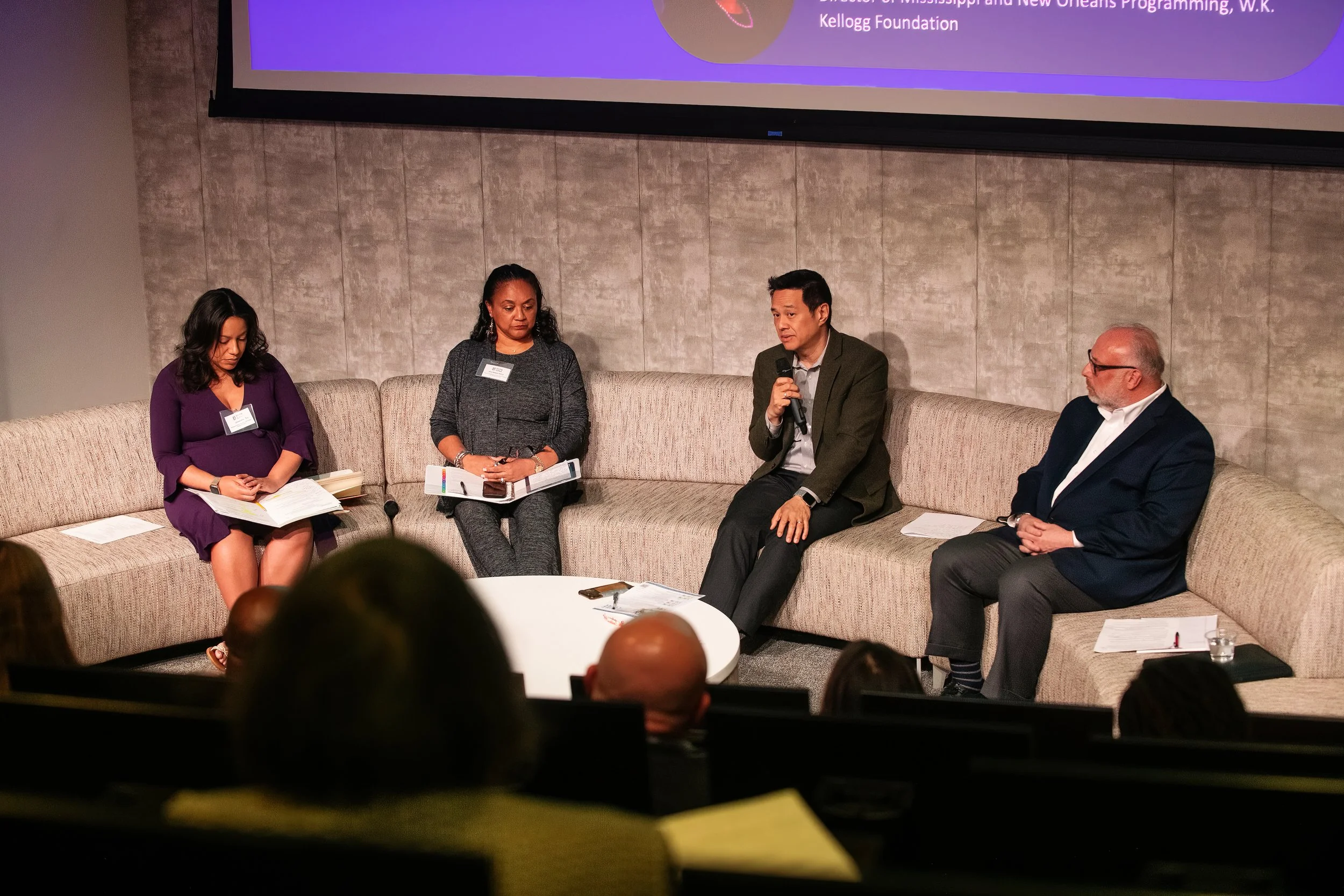   Corporate meeting in Detroit photographed with attention to detail and context.  