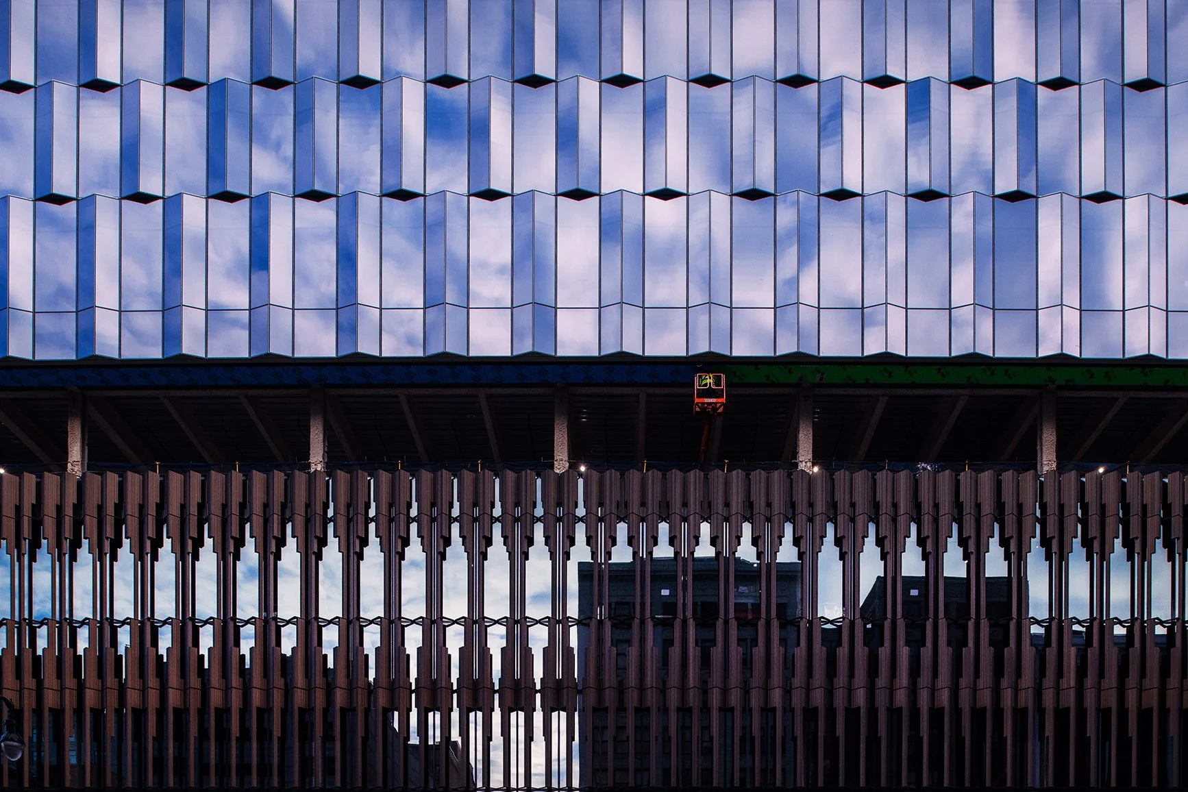  Urban context view of Hudson’s Detroit in Detroit by SHoP Architects and Bedrock. 