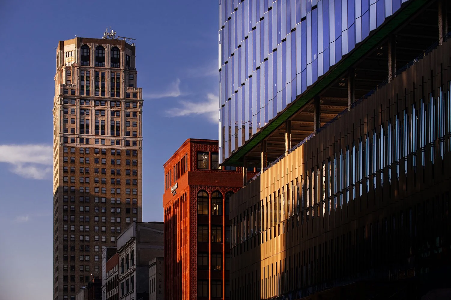  Hudson’s Detroit development in Detroit designed by SHoP Architects and developed by Bedrock. 