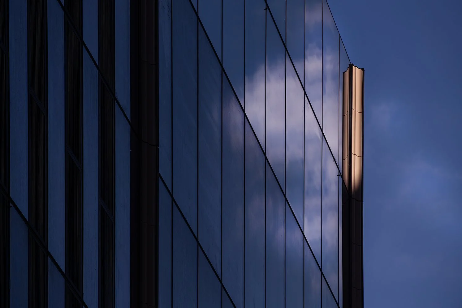  Architectural composition featuring Hudson’s Detroit in Detroit designed by SHoP Architects. 
